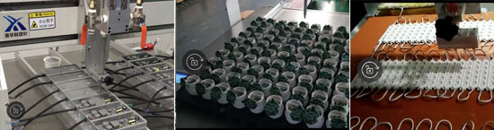 LED電源點膠，球泡燈點膠，廣告模組點膠