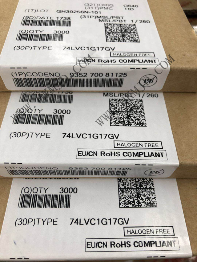 NXP 74LVC1G17GV 邏輯緩沖器，驅(qū)動(dòng)器，接收器，收發(fā)器