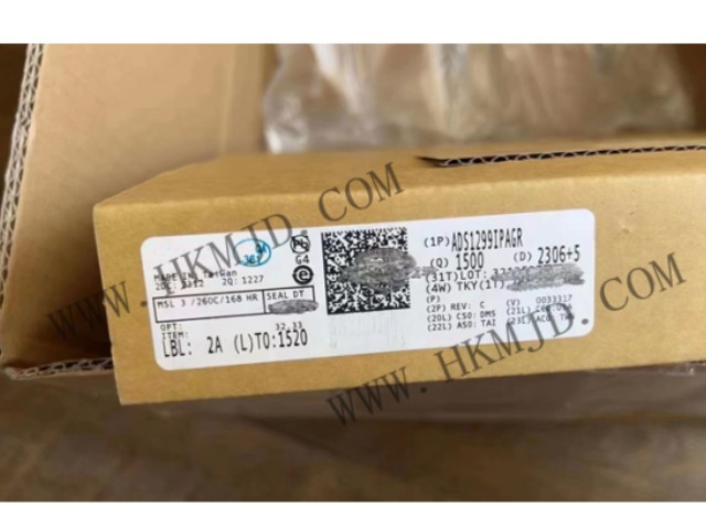 24位ADC ADS1299IPAGR 低噪聲、8 通道 模擬前端 – AFE 適用于生物電勢測量