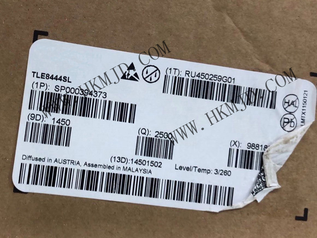 供應(yīng)Infineon電機驅(qū)動器 IC TLE8444SL 四路半橋驅(qū)動器 IC