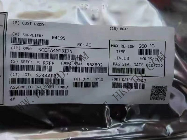 供應(yīng)Intel 5CEFA4M13I7N FPGA - 現(xiàn)場(chǎng)可編程門(mén)陣列