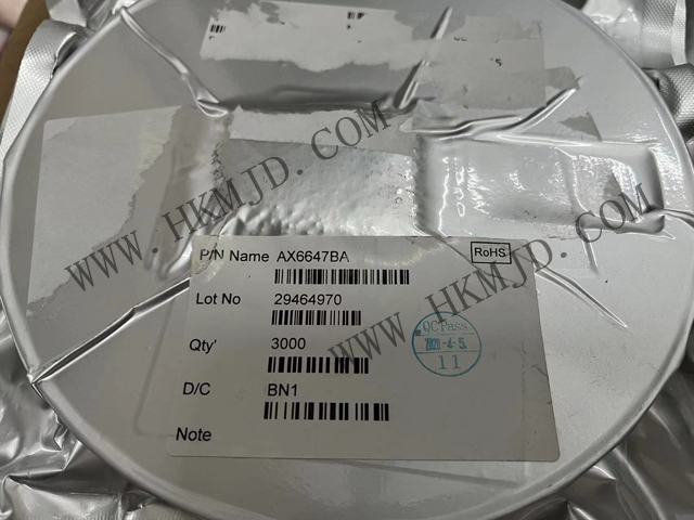 原裝現(xiàn)貨出售 AX6647BA 低壓差線性穩(wěn)壓器，KTS1677BEVH 負(fù)載開(kāi)關(guān)