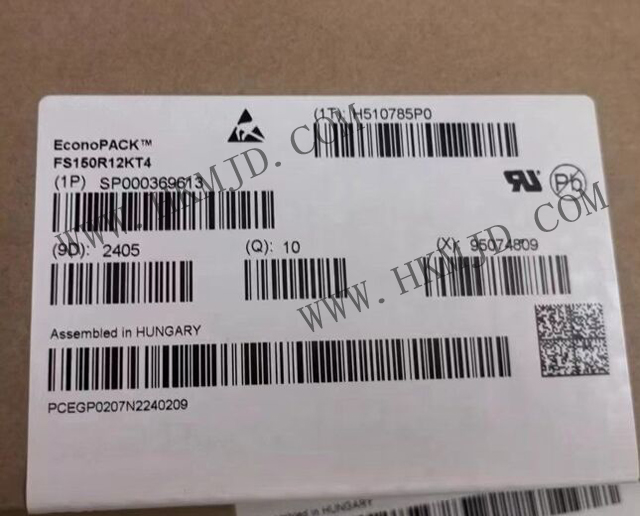 英飛凌第四代 FS150R12KT4 EconoPACK?3 1200 V、150 A sixpack IGBT 模塊