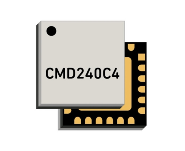 CMD240C4是一款射頻放大器，DC至22GHz，24QFN