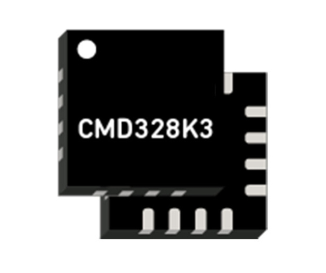 CMD328K3是一款低噪聲放大器，6GHz至18GHz、16QFN