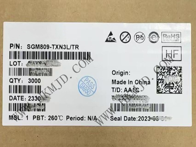 SGM809-TXN3L：低功耗微處理器監(jiān)控電路，3.08V 精準(zhǔn)電壓監(jiān)測
