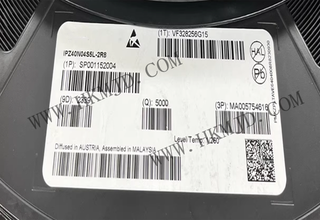 英飛凌汽車MOSFET IPZ40N04S5L-2R8 OptiMOS?-5 功率晶體管