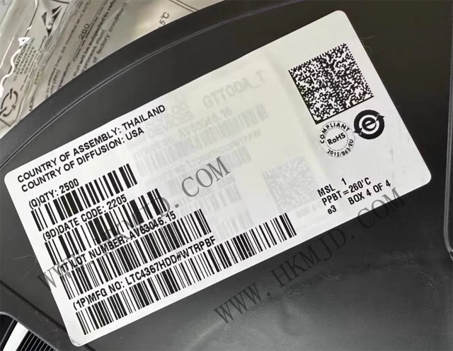 明佳達供應 [ADI] LTC4367HDD 高性能電源保護控制器