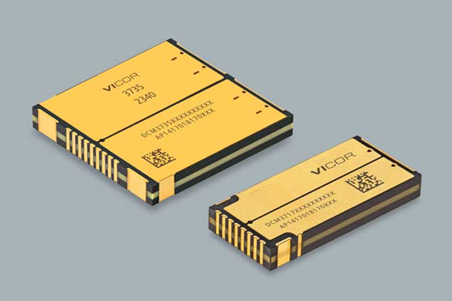 Vicor 發(fā)布全新穩(wěn)壓 48V 至 12V DCM DC-DC 轉換器系列