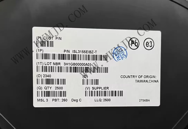 瑞薩電子 ISL3155EIBZ——高可靠性RS-485/RS-422收發(fā)器，帶16kV ESD保護功能