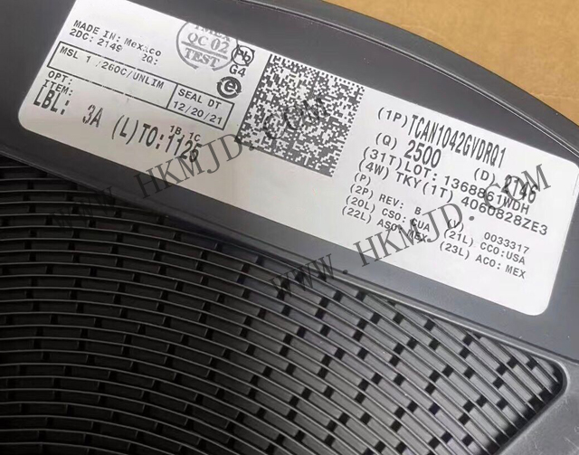 供應(yīng)汽車芯片 TCAN1042GVDRQ1 汽車級(jí)故障保護(hù) CAN FD 收發(fā)器