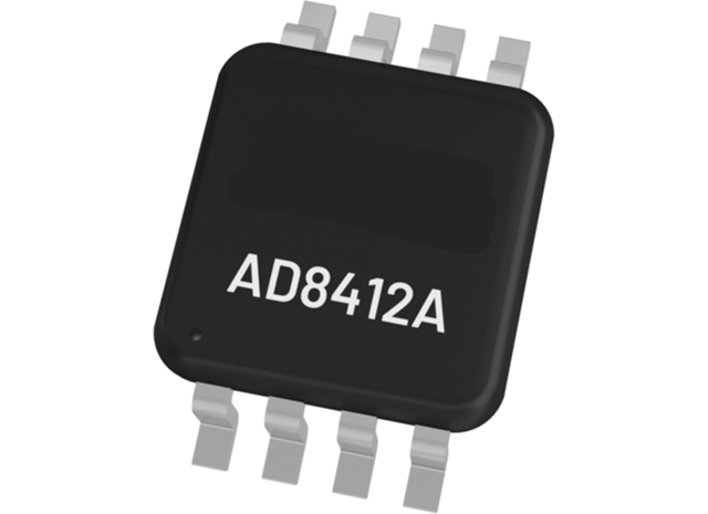 AD8412ABRMZ電流檢測放大器：1.8MHz 高帶寬、?2V 至 50V 寬輸入電壓范圍