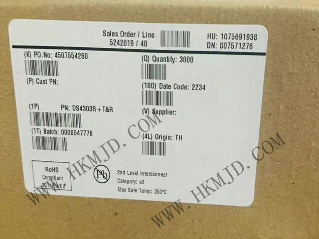 供應(yīng) Maxim DS4303R 電子可編程電壓基準(zhǔn)，適用于自動(dòng)工廠校準(zhǔn)