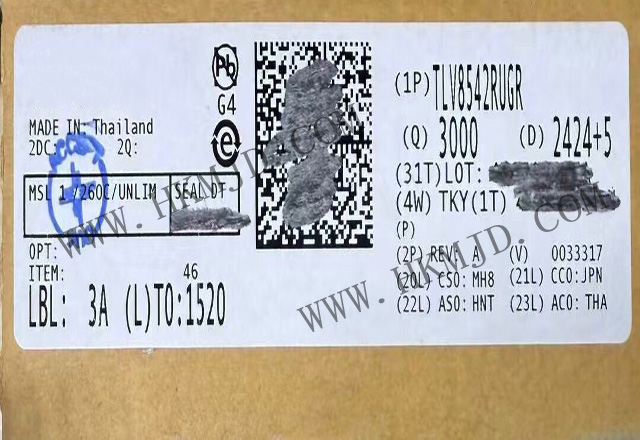 [供應(yīng) TI 放大器] TLV8542RUGR 500nA，RRIO 運算放大器