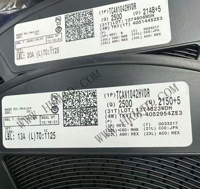 [供應] TCAN1042HVDR (TI) 高速 CAN 收發(fā)器，SOIC-8