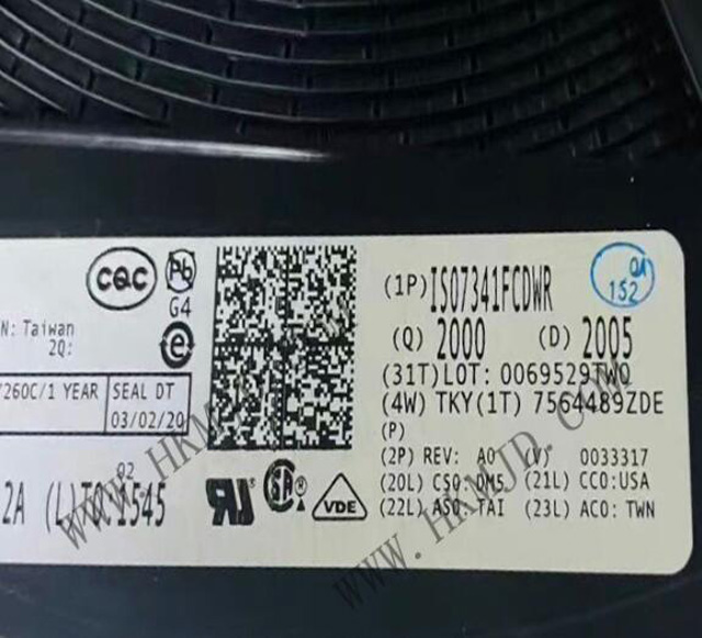 原裝現(xiàn)貨，明佳達供應ISO7341FCDWR（TI）四通道數字隔離器